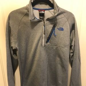 The North Face 1/4 zip with pocket